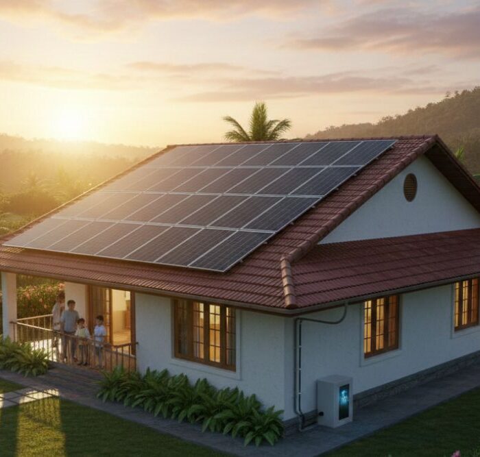 Solar energy for home